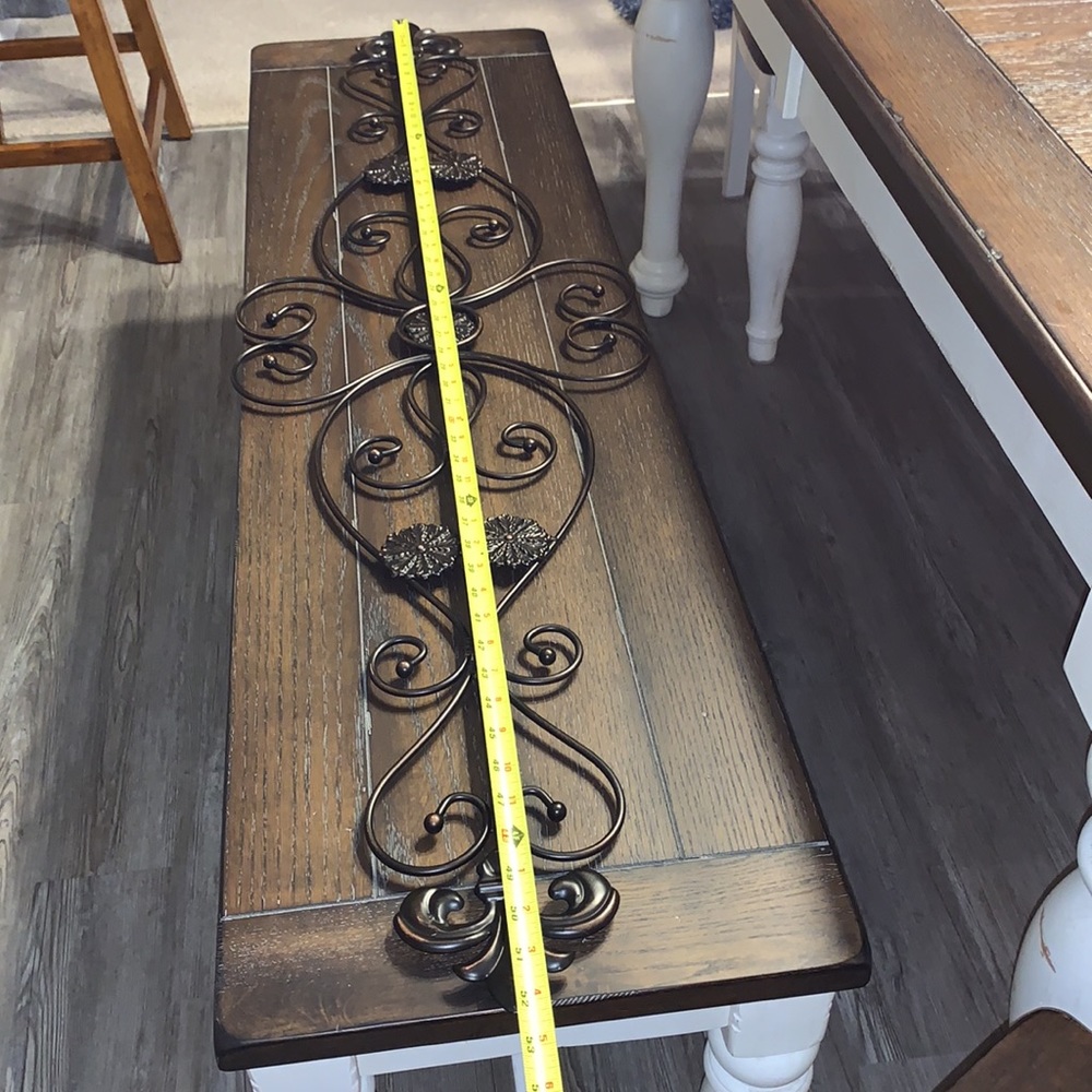 Like New! Wrought Iron Wall Decor - Picture 4 of 11